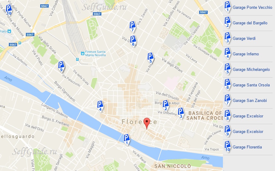 Парковки во Флоренции florence-parking-1 Парковки во Флоренции