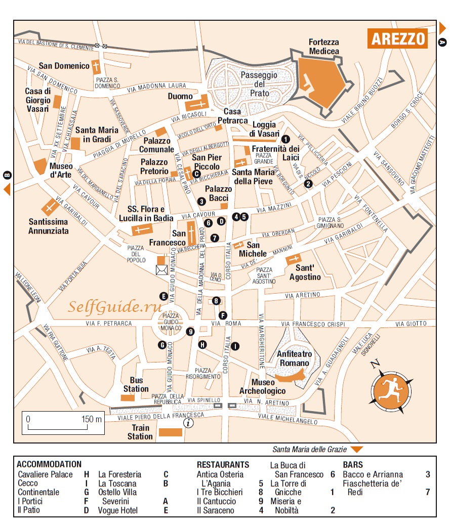 карта Ареццо, Италия, Тоскана Italy-RG-Florence-Arezzo - карта Ареццо, Италия, Тоскана