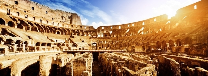 Колизей (Colosseo) - главная достопримечательность Рима, Италия, колизей в Риме, римский колизей, Рим Колизей