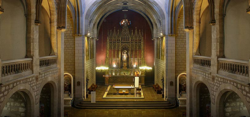barcelona-iglesia-st-jaune Церкви Барселоны - достопримечательности Барселоны, кафедральный собор Барселоны, Саграда Фамилия, Собор Святого семейства Барселона, что посмотреть в Барселоне, путеводитель по Барселоне