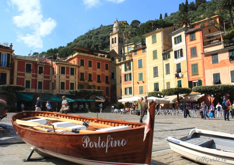 Portofino (Портофино), Лигурия, Италия - Итальянская Ривьера, в окрестностях Генуи