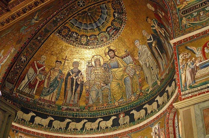 rome-basilica-di-santa-maria-in-trastevere Маршрут по Риму: прогулка по Трастевере