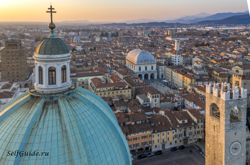 Брешиа (Brescia), Ломбардия, Италия - достопримечательности, путеводитель по Брешии, туристический маршрут по городу