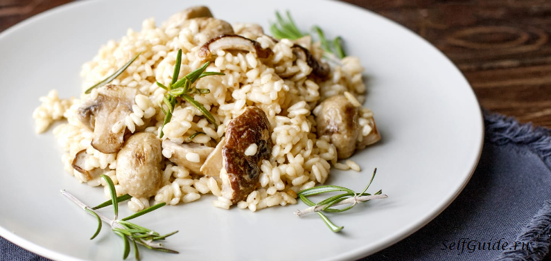 Italian Cuisine risotto