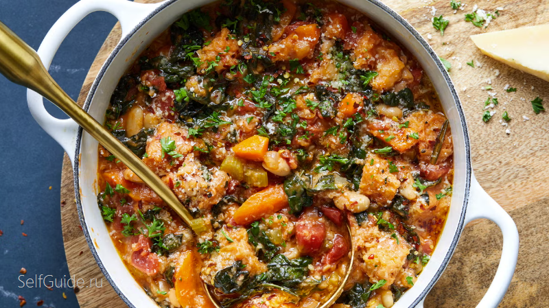 Ribollita - густой тосканский суп