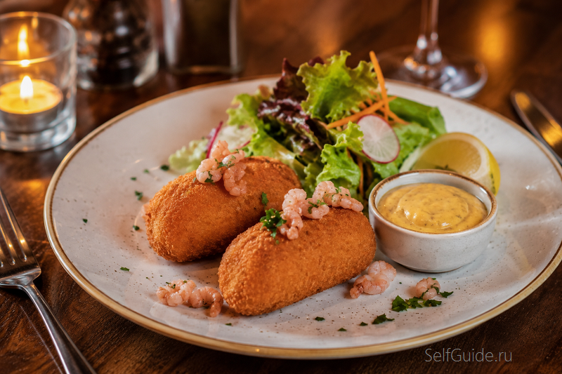 Croquettes aux crevettes