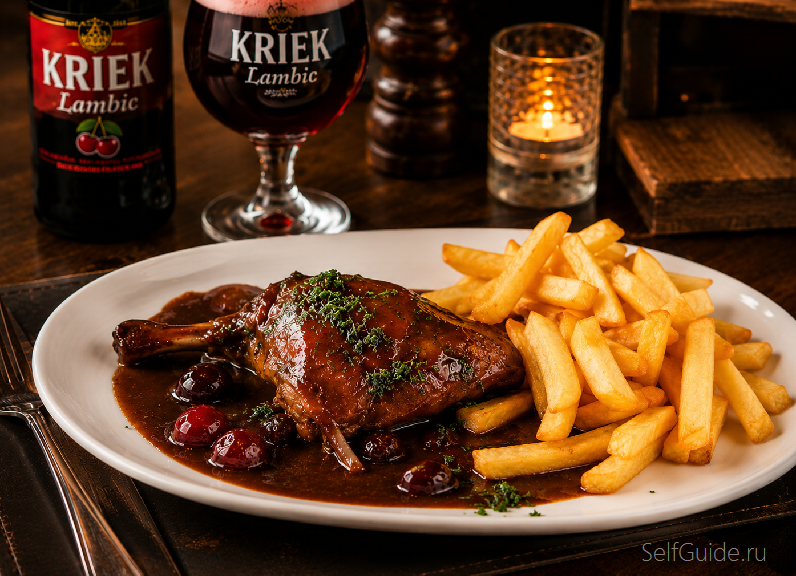 Lapin à la Kriek