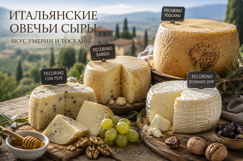 Овечьи сыры из Тосканы и Умбрии
