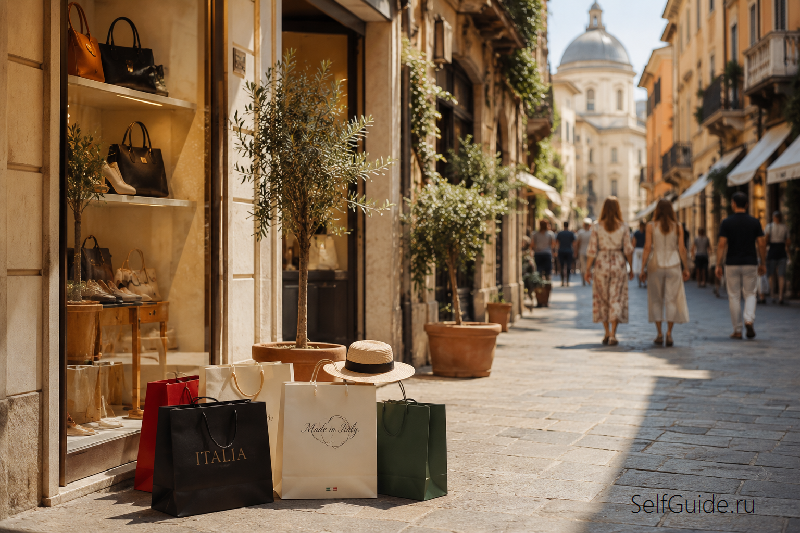 Shopping in Italy