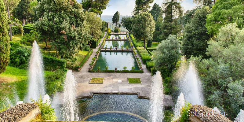 Villa d Este Tivoli around Rome