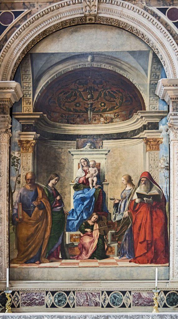 Pala di San Zaccaria by Giovanni Bellini