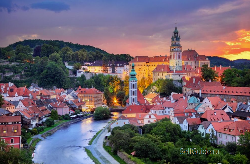 Чешский Крумлов или Чески Крумлов (Český Krumlov)