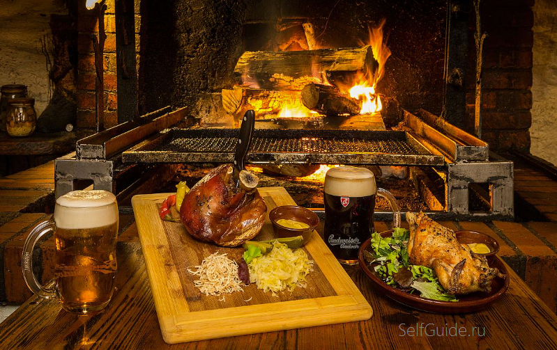Чешский Крумлов - Český Krumlov - restaurant Krčma Šatlava