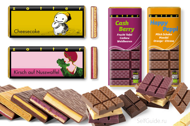 Сувениры из Граца - Zotter chocolate