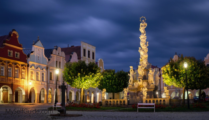 Тельч (Telč), Чехия - лучшиц ПРАКТИЧЕСКИЙ путеводитель по городу. Как добраться, что посмотреть, маршрут, цуены, полезные советы, карта