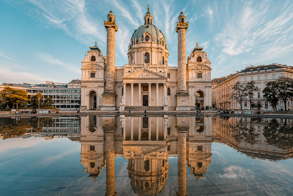 Церковь Карлскирхе в Вене (Karlskirche)